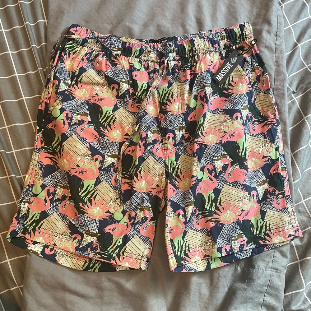 Men’s floral shorts